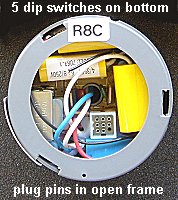 ceiling fans remote contols - receivers  R8C