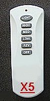 ceiling fans remote contols - transmitter  X5