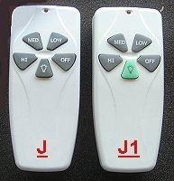 ceiling fan remote controls J